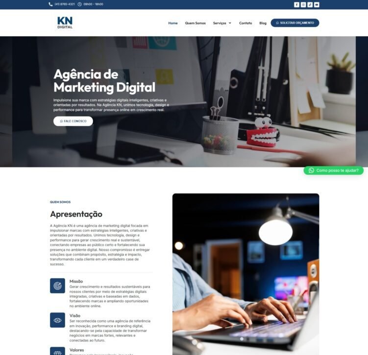 Site Agência Digital